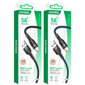 KAKUSIGA 5A USB to Type-C Fast Charging Data Cable