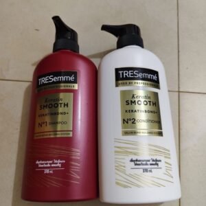 TRESemmé Keratin Smooth (Keratinbond+) Shampoo & Conditioner Set - 370ml (Original Thai)